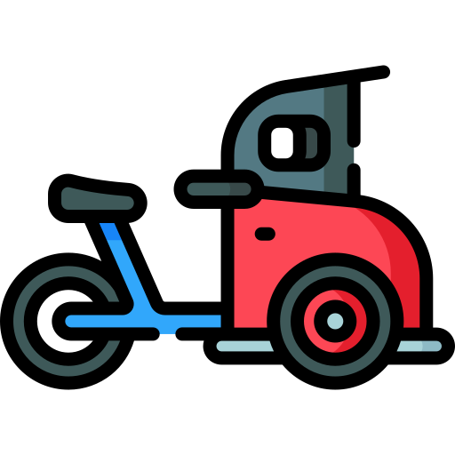 カーゴバイク Special Lineal color icon