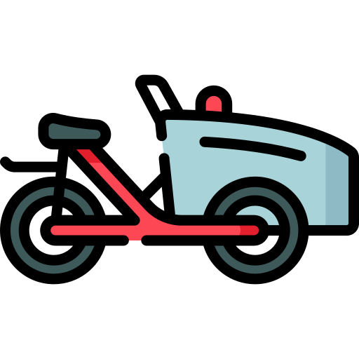 bici da carico Special Lineal color icona