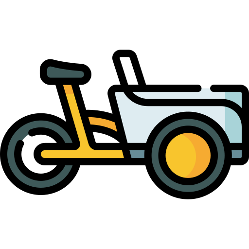 bicicleta de carga Special Lineal color icono