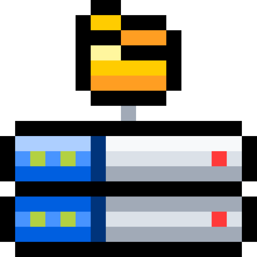 ordner Pixel Linear color icon
