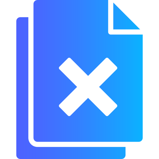 Paperless Generic gradient fill icon