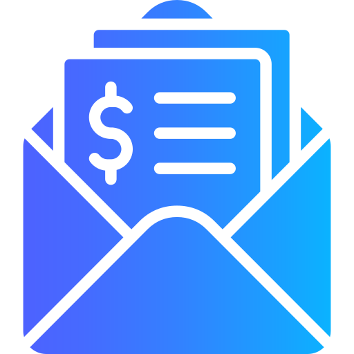 Paycheck Generic gradient fill icon