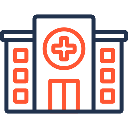 病院 Generic color outline icon