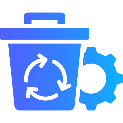 廃棄物管理 Generic gradient fill icon