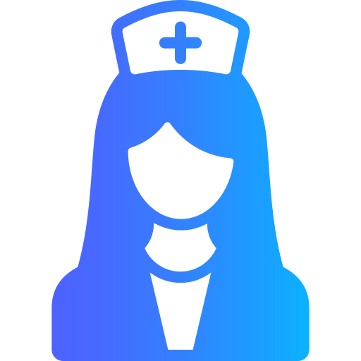 Медсестра Generic gradient fill иконка