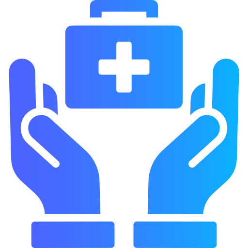 usługa medyczna Generic gradient fill ikona
