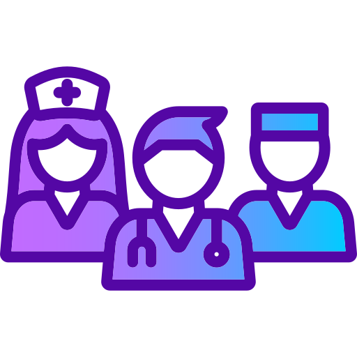 Medical team Generic gradient lineal-color icon