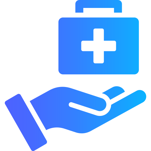 Medical support Generic gradient fill icon