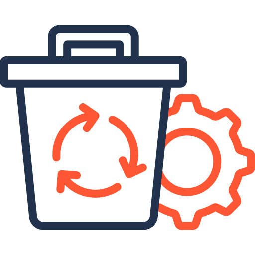 gestión de residuos Generic color outline icono