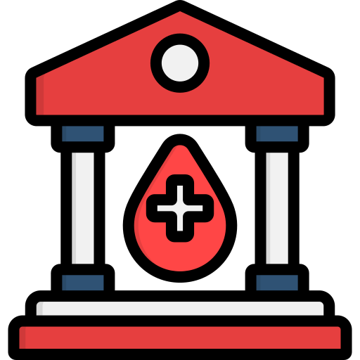 banco de sangre Generic color lineal-color icono