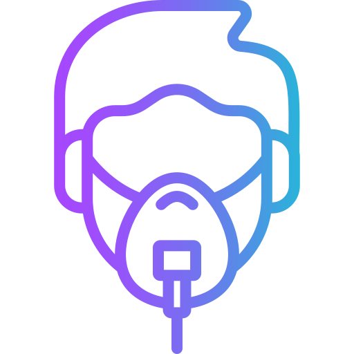 maschera d'ossigeno Generic gradient outline icona