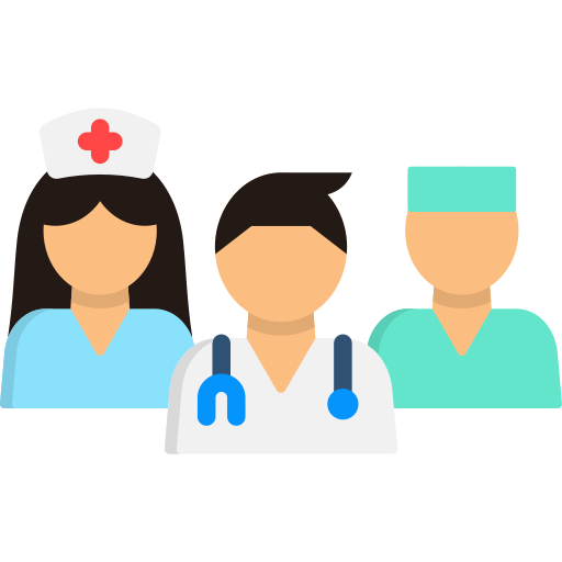 Medical team Generic color fill icon