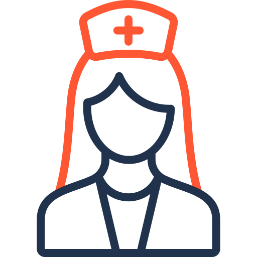 看護師 Generic color outline icon