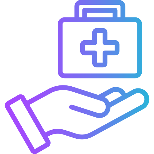 Medical support Generic gradient outline icon
