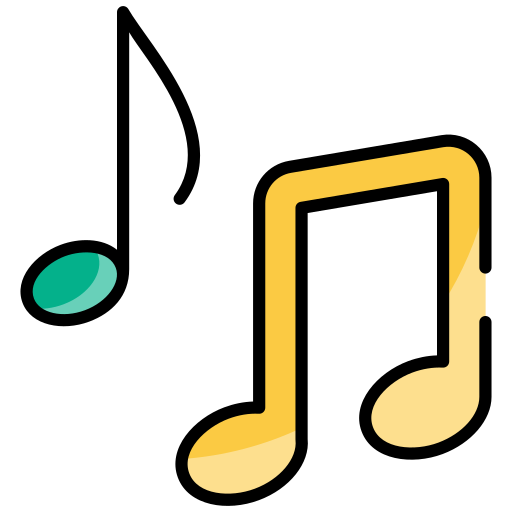 음악 공책 Generic color lineal-color icon