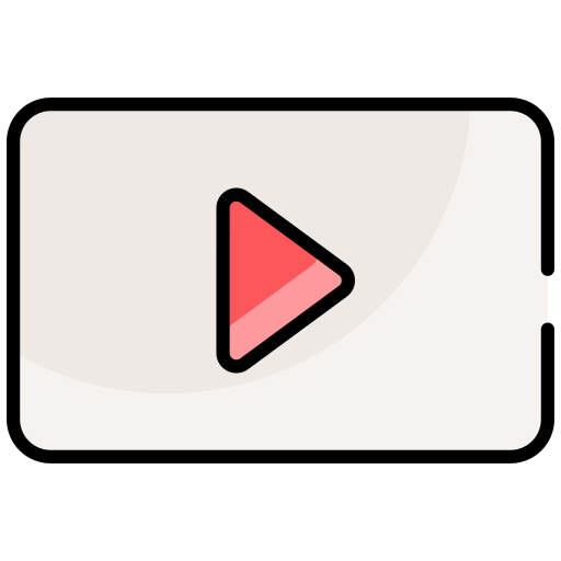 botón de play Generic color lineal-color icono