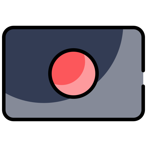 Кнопка записи Generic color lineal-color иконка