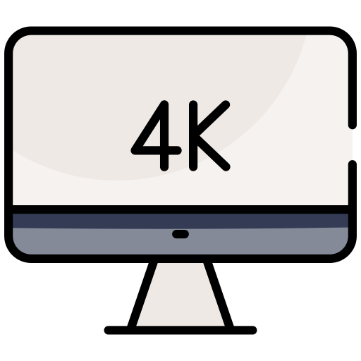 4k Generic color lineal-color icon