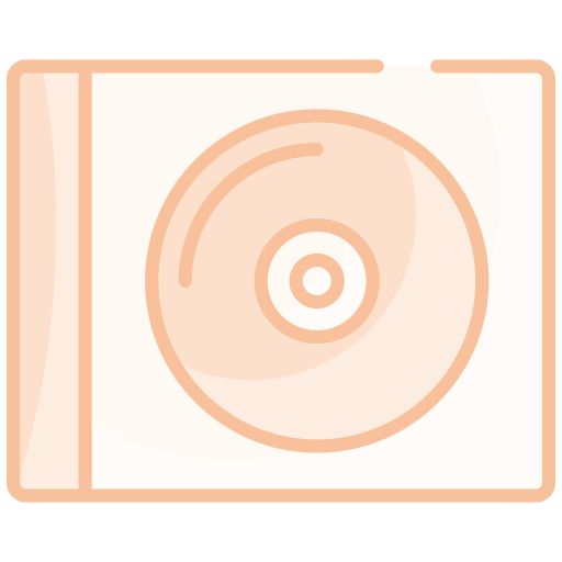 disco compacto Generic color lineal-color icono