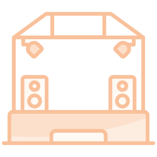 Concert Generic color lineal-color icon