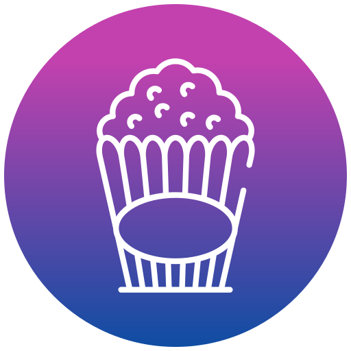 popcorn Generic gradient fill icon