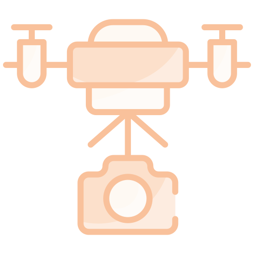 Dronecamera Generic color lineal-color icon