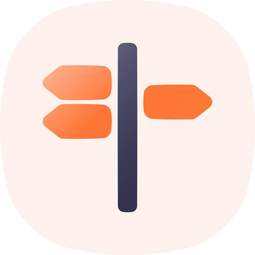 도로 표지판 Generic gradient fill icon