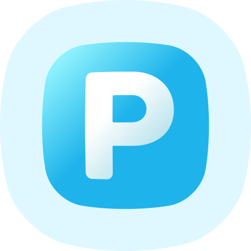 parkeren Generic gradient fill icoon