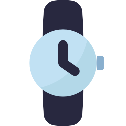 horloge Generic color fill icoon
