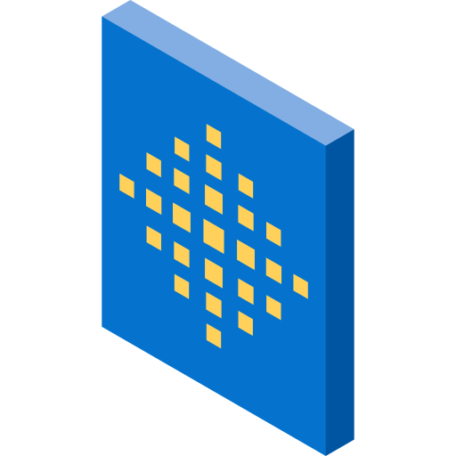 fotomaska Isometric Flat ikona
