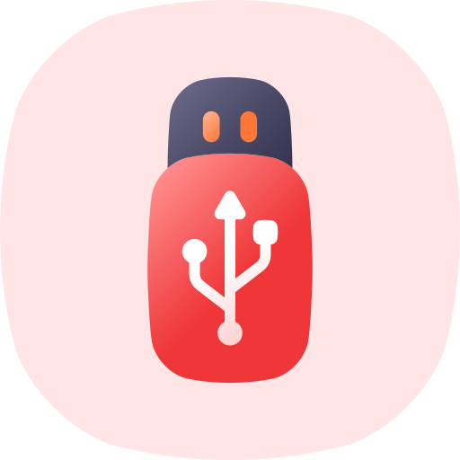 Flash disk Generic gradient fill icon