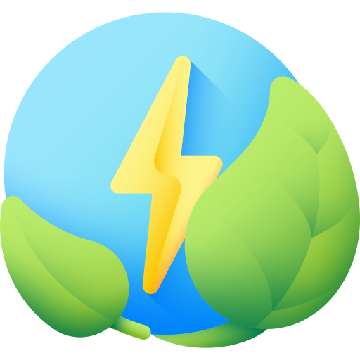 grüne energie 3D Color icon