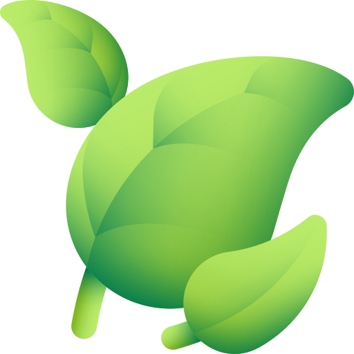 Leaf 3D Color icon