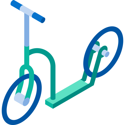 Scooter Isometric Flat icon