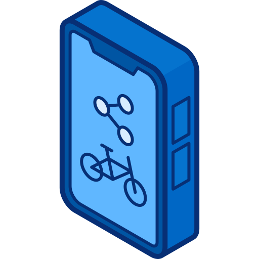 app Isometric Lineal Color icon