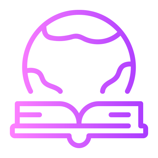 World book day Generic gradient outline icon