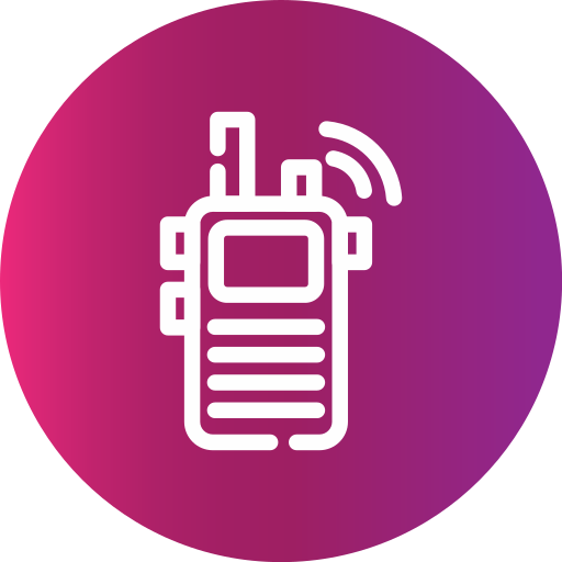 walkie-talkie Generic gradient fill icoon