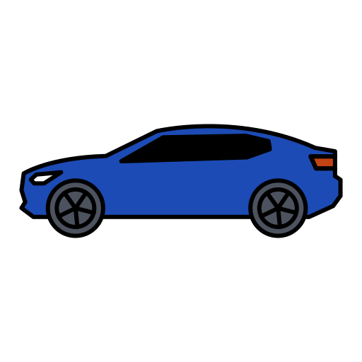 automobile suv Generic color lineal-color icona