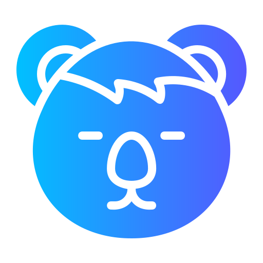 koala Generic gradient fill icon