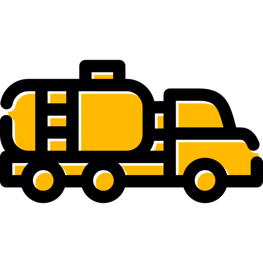 Tanker truck Generic color lineal-color icon