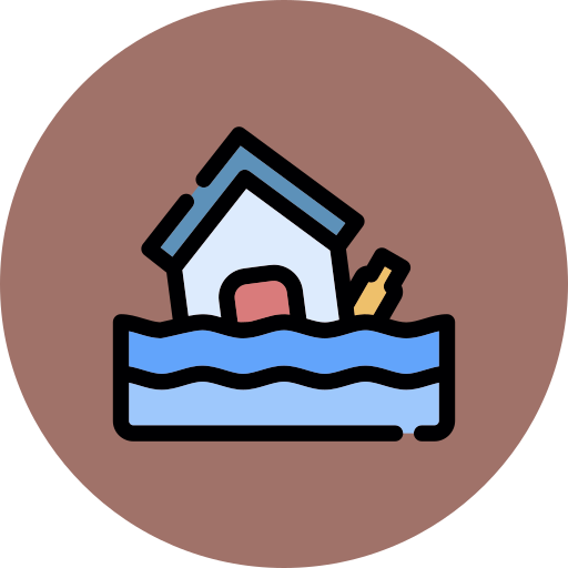 Flood Generic color lineal-color icon
