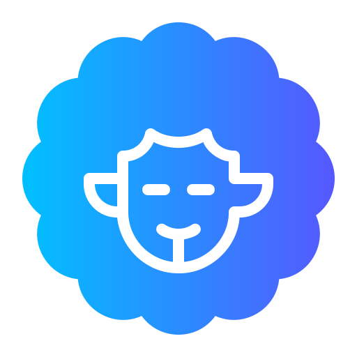 Sheep Generic gradient fill icon