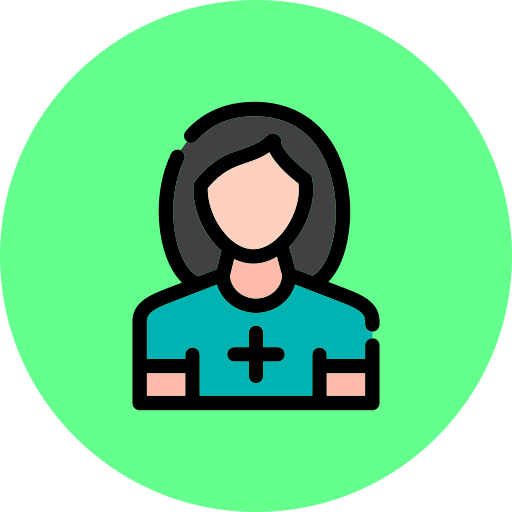 看護師 Generic color lineal-color icon