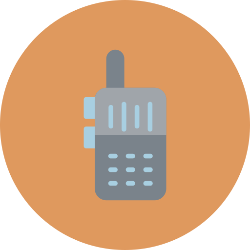 Walkie talkies Generic color fill icon