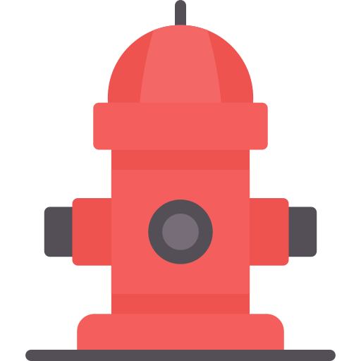 Пожарный гидрант Generic color fill иконка