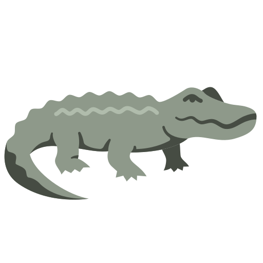 Crocodile Generic color fill icon