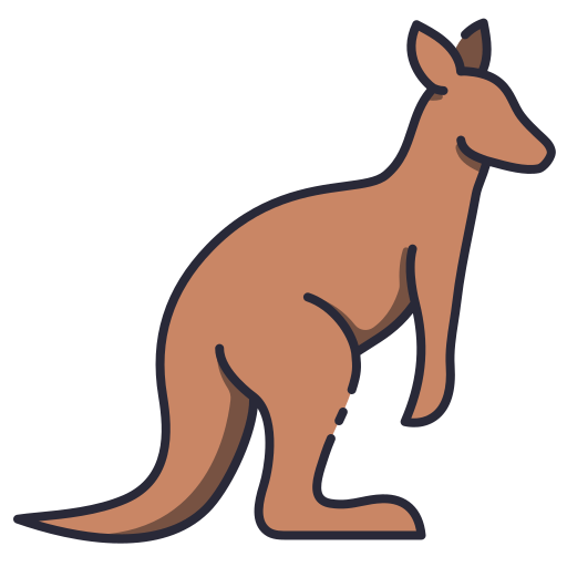 canguru Generic color lineal-color Ícone