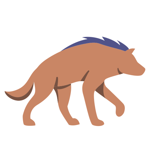 Hyena Generic color fill icon