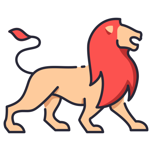 Lion Generic color lineal-color icon