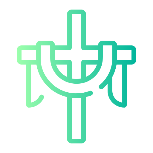 십자가 Generic gradient outline icon